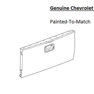 Painted 2015-2022 Chevrolet Colorado Tailgate | Genuine OEM