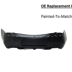 Painted 2015-2023 Chrysler 300 Rear Bumper Cover | OE Replacement
