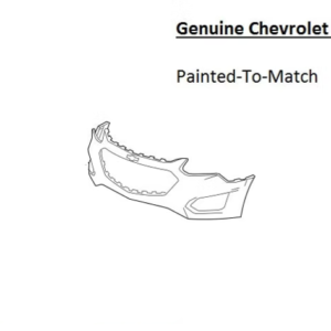 Painted 2016-2017 Chevrolet Equinox Front Bumper Cover | Genuine OEM