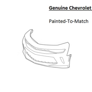 Painted 2016-2018 Chevrolet Camaro Front Bumper Cover | Genuine OEM