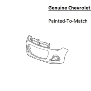 Painted 2016-2018 Chevrolet Spark Front Bumper Cover | Genuine OEM