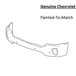 Painted 2016-2019 Chevrolet Silverado 1500 Front Bumper | Genuine OEM