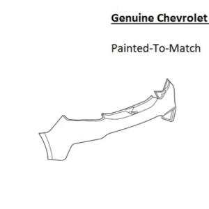 Painted 2016-2019 Chevrolet Volt Rear Bumper | Genuine OEM