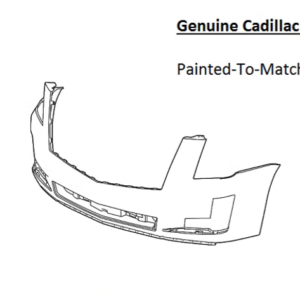Painted 2017-2020 Cadillac Escalade Escalade ESV Front Bumper Cover | OEM