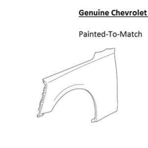 Painted 2017-2024 Chevrolet Camaro ZL1 Front Fender | Genuine OEM