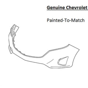 Painted 2018-2021 Chevrolet Equinox Front Bumper Cover | Genuine OEM