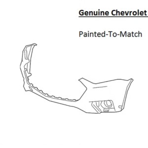 Painted 2018-2021 Chevrolet Traverse Front Bumper Cover | Genuine OEM