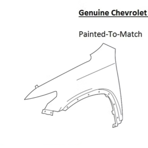Painted 2018-2023 Chevrolet Traverse Front Fender | Genuine OEM