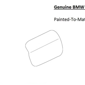 Painted 2018-2024 BMW X3 Fuel Door | Genuine OEM