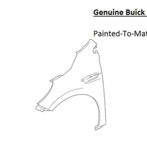 Painted 2018-2024 Buick Enclave Front Fender | Genuine OEM