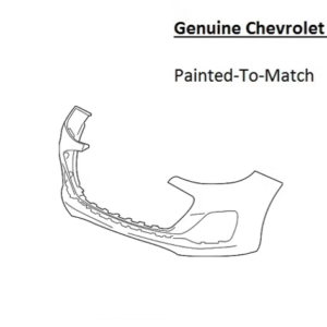 Painted 2019-2022 Chevrolet Spark Front Bumper Cover | Genuine OEM