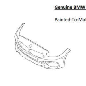 Painted 2019-2024 BMW Z4 Front Bumper Cover | Genuine OEM