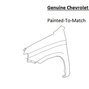 Painted 2019-2026 Chevrolet Silverado 1500 Front Fender | Genuine OEM