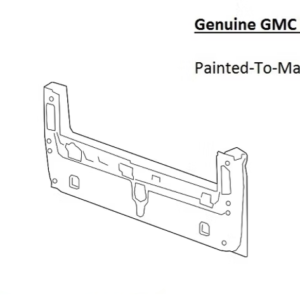 Painted 2019-2026 Chevrolet Silverado 1500 Lower Tailgate | Genuine OEM