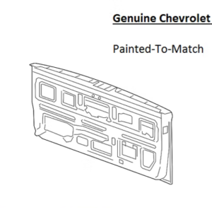 Painted 2019-2026 Chevrolet Silverado 1500 Tailgate | Genuine OEM