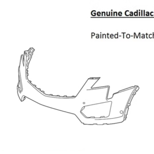 Painted 2020-2026 Cadillac XT5 Front Bumper | Genuine OEM
