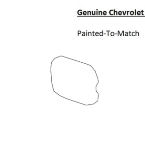 Painted 2020-2026 Chevrolet Silverado 2500 3500 Fuel Door | Genuine OEM