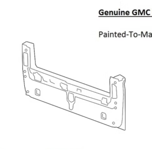 Painted 2020-2026 Chevrolet Silverado 2500 3500 Lower Tailgate | Genuine OEM