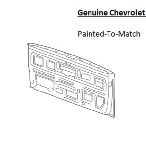 Painted 2020-2026 Chevrolet Silverado 2500 3500 Tailgate | Genuine OEM