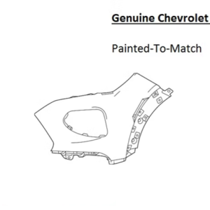 Painted 2021-2023 Chevrolet Trailblazer Front Bumper | Genuine OEM