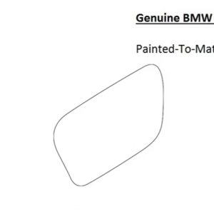 Painted 2021-2026 BMW X5 Charge Port Door | Genuine OEM