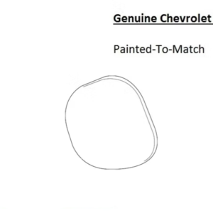 Painted 2017-2021 Chevrolet Bolt Charge Door | Genuine OEM
