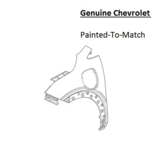 Painted 2022-2023 Chevrolet Bolt EUV Front Fender | Genuine OEM