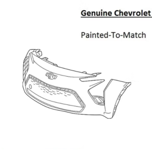 Painted 2022-2023 Chevrolet Bolt EV Front Bumper Cover | Genuine OEM