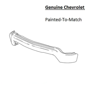 Painted 2022-2026 Chevrolet Silverado 1500 Front Bumper | Genuine OEM