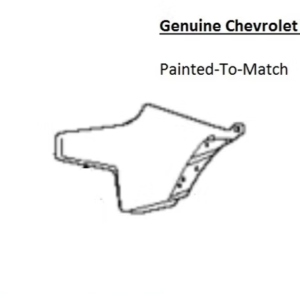 Painted 2022-2026 Chevrolet Silverado 1500 ZR2 Front Filler Panel | Genuine OEM