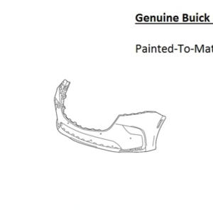 Painted 2023-2024 Buick Enclave Front Bumper | Genuine OEM