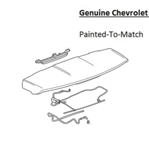 Painted 2023-2024 Chevrolet Tahoe Rear Spoiler | Genuine OEM