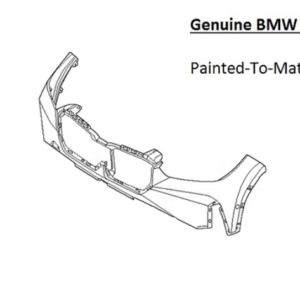 Painted 2023-2026 BMW X1 Front Bumper | Genuine OEM