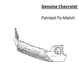 Painted 2023-2026 Chevrolet Colorado Front Bumper | Genuine OEM