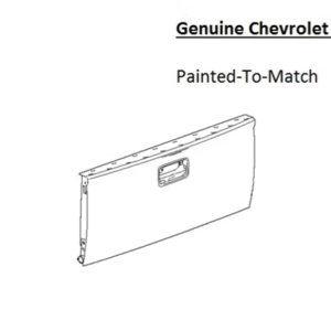 Painted 2023-2026 Chevrolet Colorado Tailgate | Genuine OEM