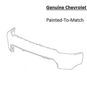 Painted 2024-2026 Chevrolet Silverado 2500 3500 Front Bumper | Genuine OEM