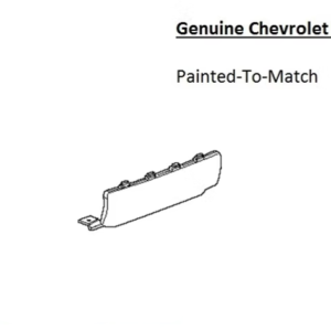 Painted 2024-2026 Chevrolet Traverse Rear Hitch Cover | Genuine OEM