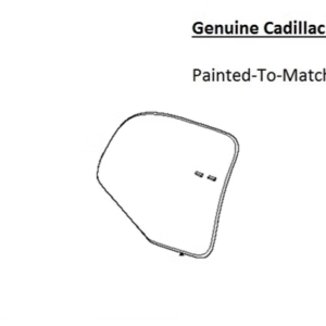 Painted 2025-2026 Cadillac Optiq Charge Port Door | Genuine OEM