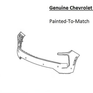 Painted 2025-2026 Chevrolet Suburban Front Bumper | Genuine OEM