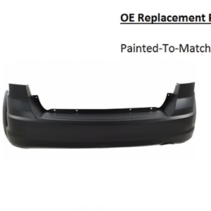 Painted 2009-2019 Dodge Journey Rear Bumper Cover | OE Replacement