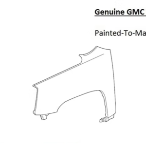 Painted 2010-2017 GMC Terrain Front Fender | Genuine OEM