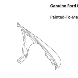 Painted 2010-2019 Ford Taurus Front Fender | Genuine OEM
