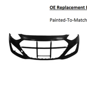 Painted 2013-2017 Hyundai Elantra GT Front Bumper | OE Replacement