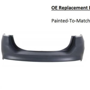 Painted 2013-2018 Ford Fusion Rear Bumper Cover | OE Replacement