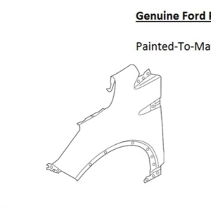Painted 2013-2019 Ford Escape Front Fender | Genuine OEM