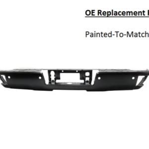 Painted 2014-2019 GMC Sierra 1500 Rear Bumper | OE Replacement