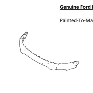 Painted 2015-2017 Ford Expedition Upper Front Bumper | Genuine OEM