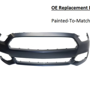 Painted 2015-2017 Ford Mustang Front Bumper Cover | OE Replacement