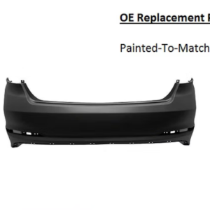 Painted 2015-2017 Hyundai Sonata Rear Bumper Cover | OE Replacement