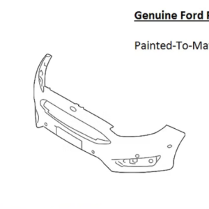Painted 2015-2018 Ford Focus Front Bumper Cover | Genuine OEM